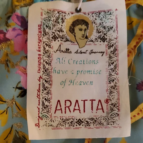 NWT Aratta Floral Wide Leg Pants - Multicolor - Picture 2 of 6